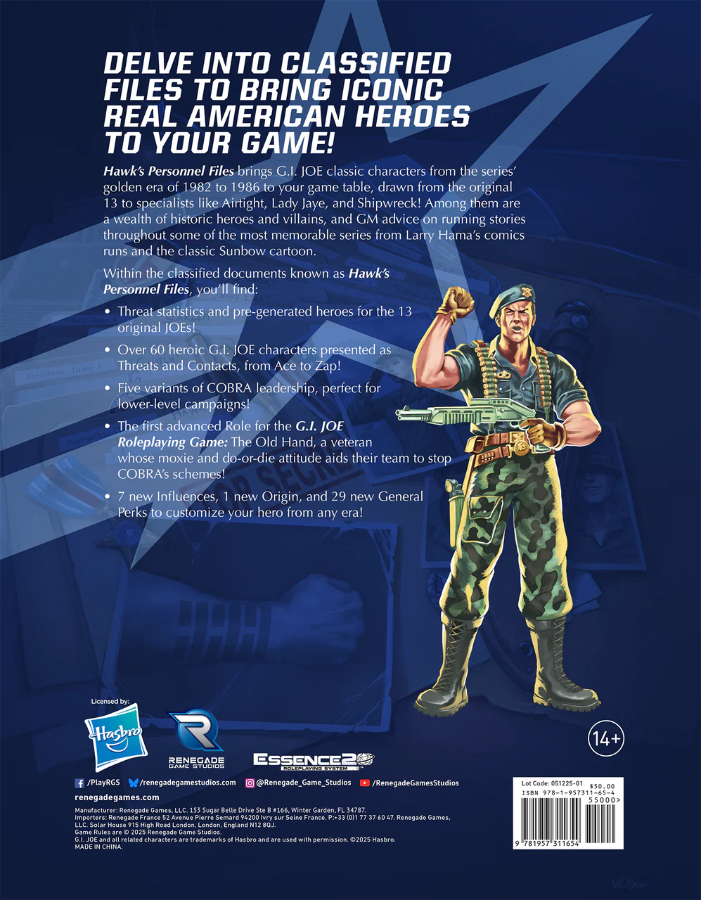 G.I. JOE RPG: Hawk’s Personnel Files Sourcebook - Image 3