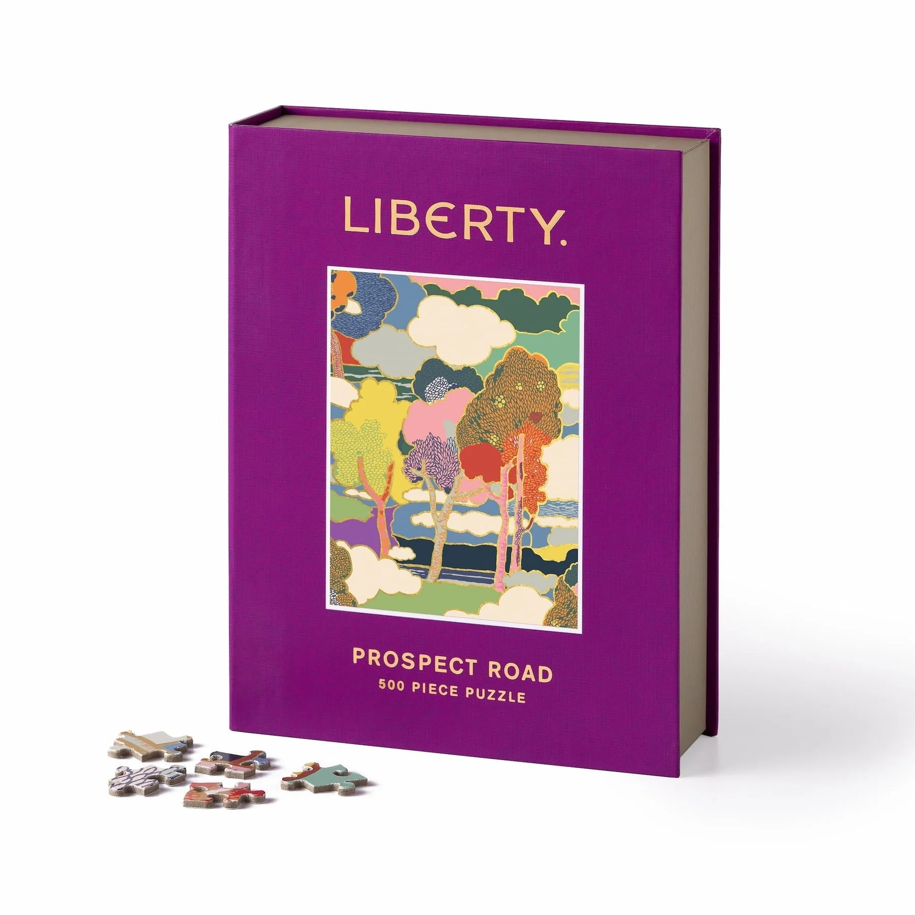 Galison Puzzles: Book Puzzle - 500 Pieces - Liberty - Prospect Road - Image 2