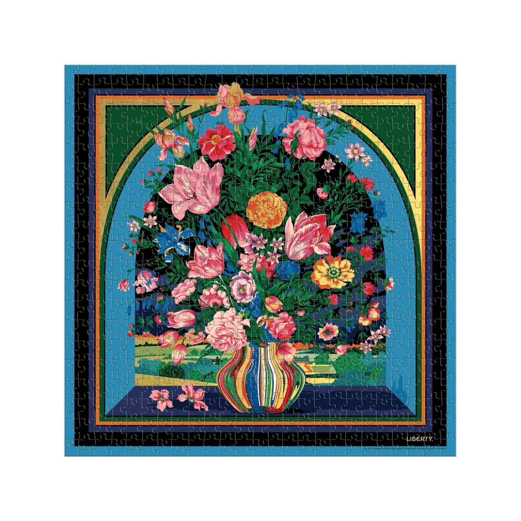 Galison Puzzles: Book Puzzle - 500 Pieces - Liberty - Vista - Image 3