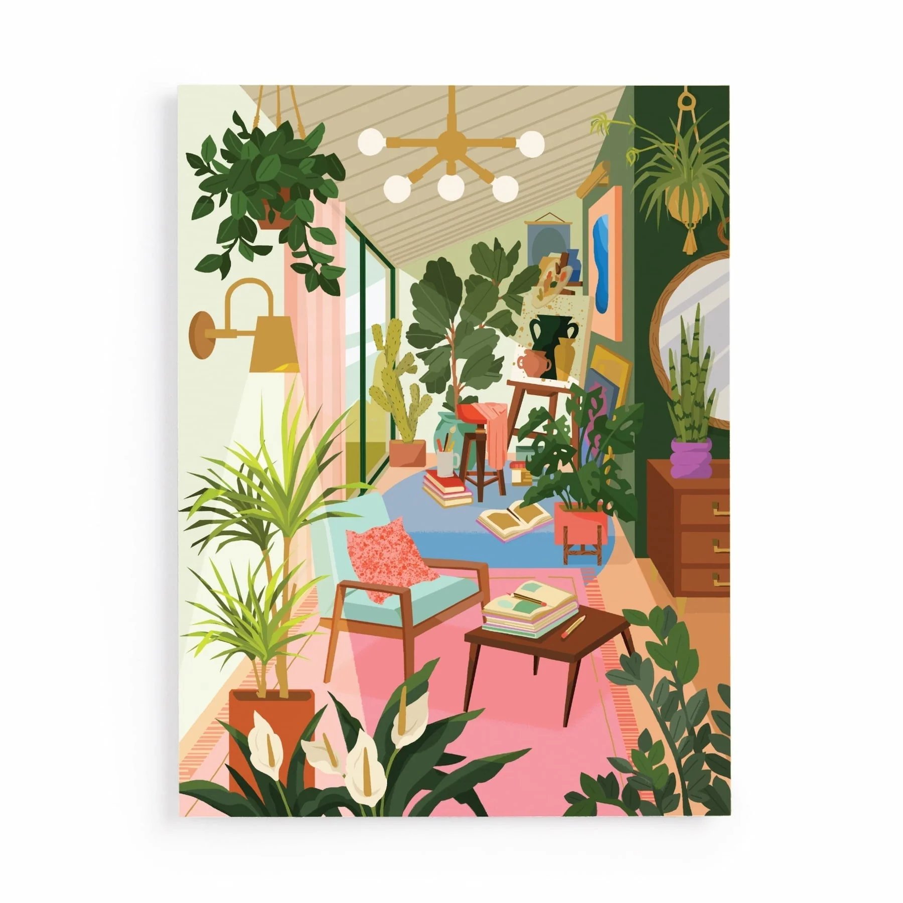 Galison Puzzles: Book Puzzle - 500 Pieces - Lighting 101 - Houseplants - Image 6