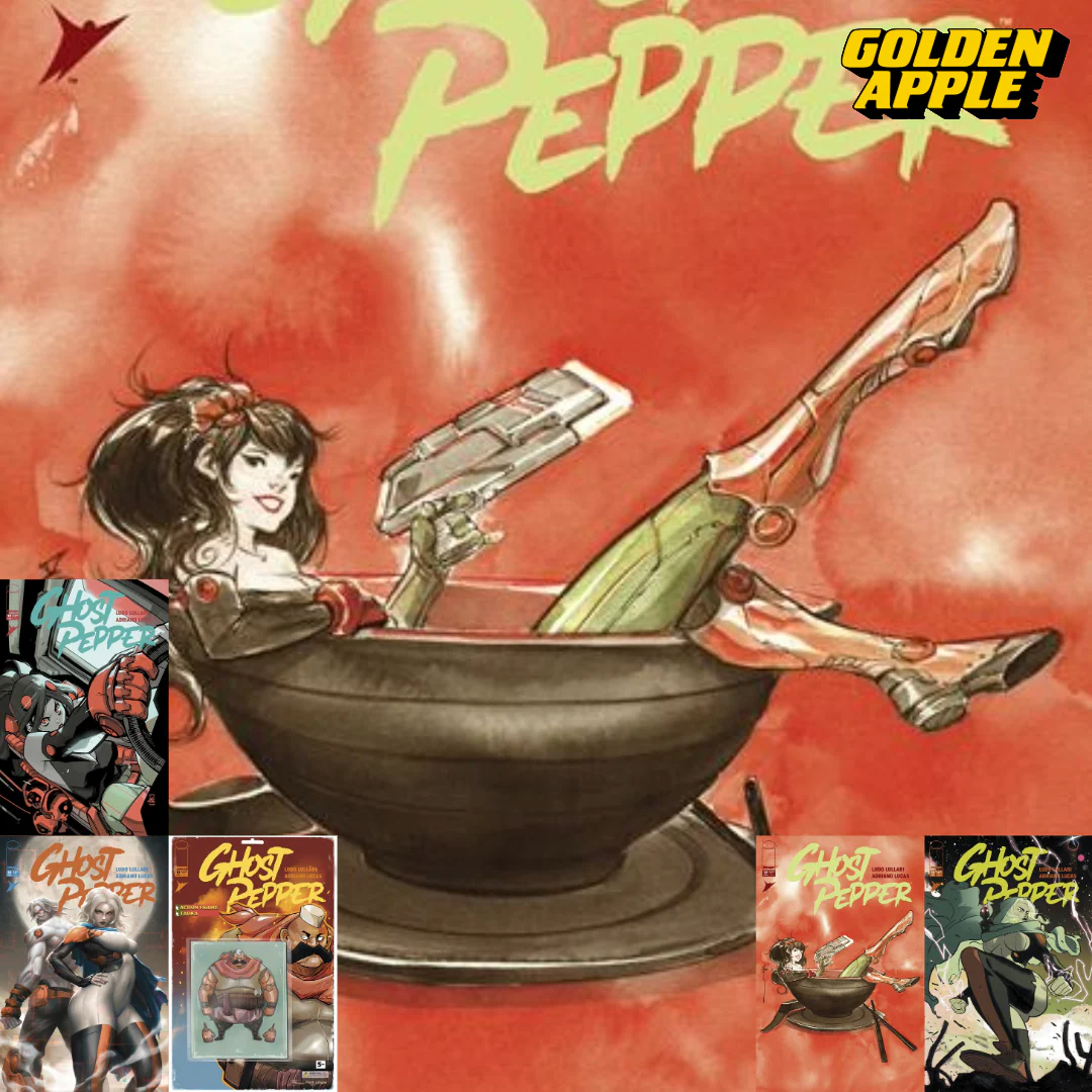 Ghost Pepper #10 A1 Cover Set Of 5 1:10 1:25 1:50 (04/15/2026) Image