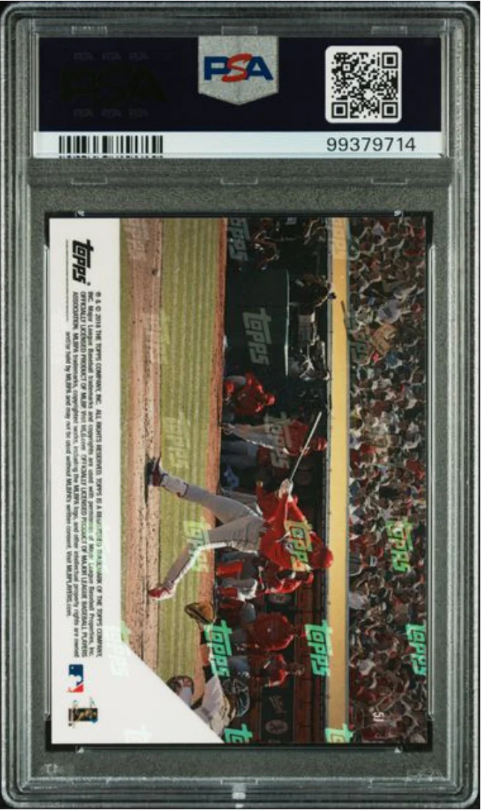 Graded 2018 Topps Now Shohei Ohtani #5J Japanese Rookie RC Baseball Card PSA 10 Gem Mint - Image 2