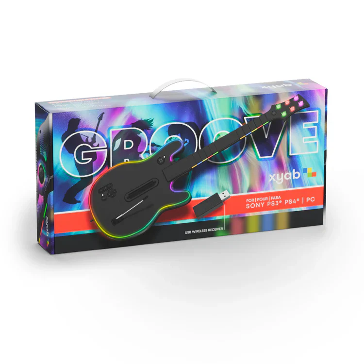 GROOVE Wireless Guitar Controller for PS3, PS4 & PC - Image 2