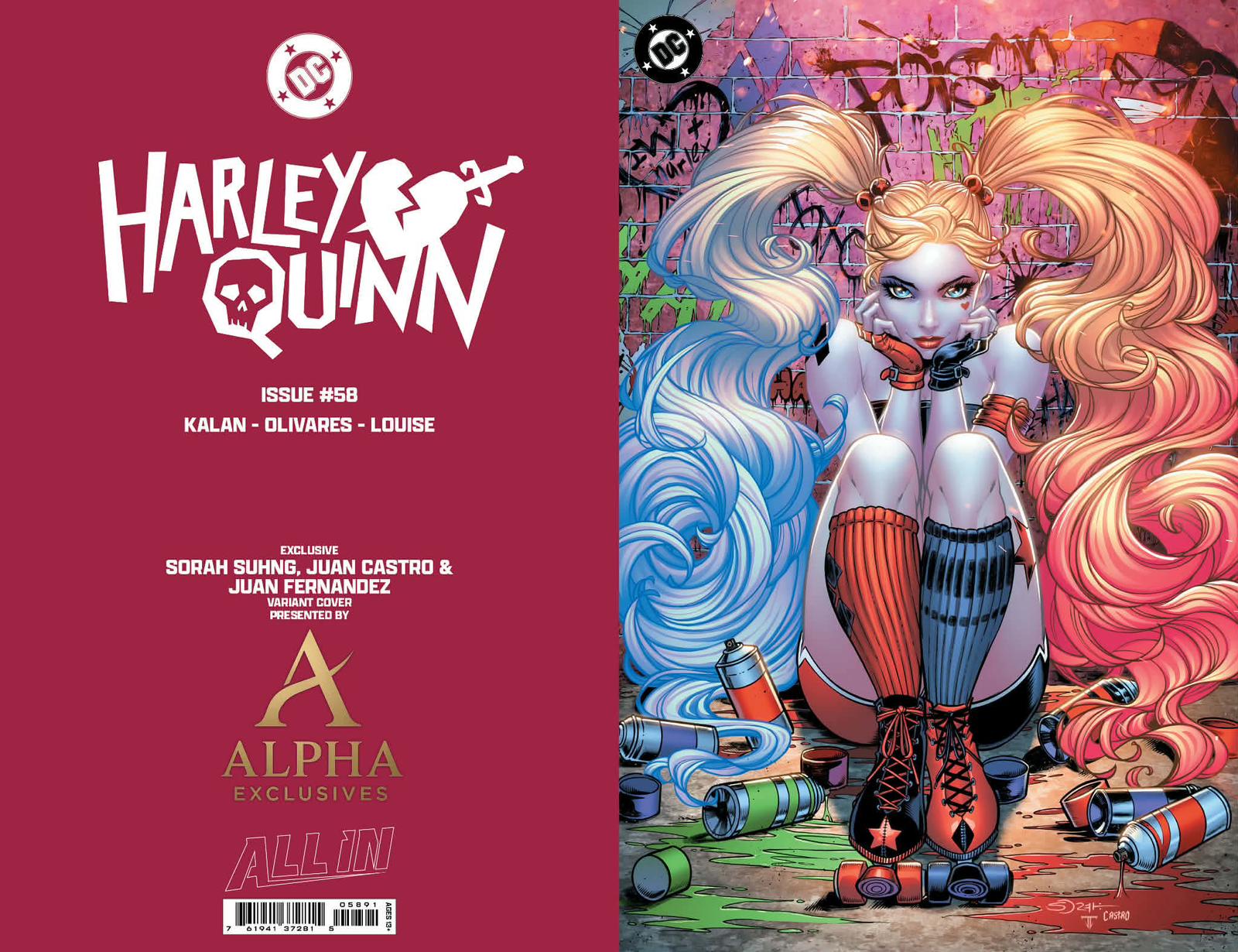 Harley Quinn #58 Sorah Suhng Exclusive Virgin Var (01/28/2026) - Image 3
