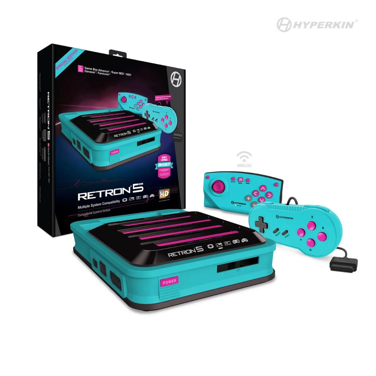 Hyperkin RetroN 5 [Special Edition: Hyper Beach] NES - Image 2