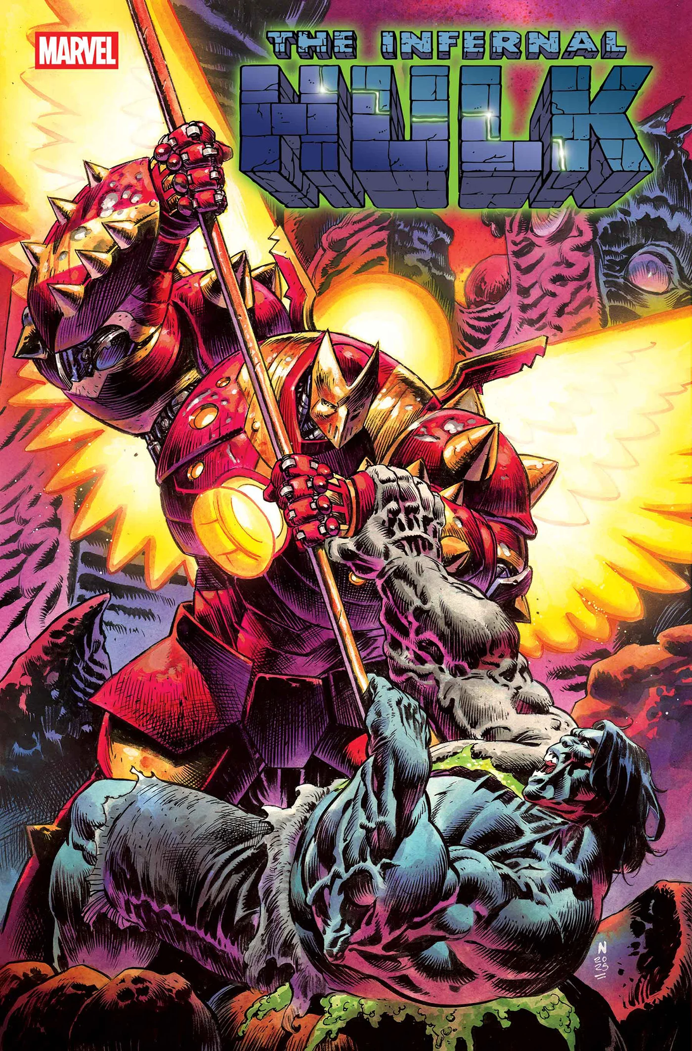 Infernal Hulk #6 A1 Cover Set Of 7 1:25 1:100 (04/22/2026) Marvel - Image 3