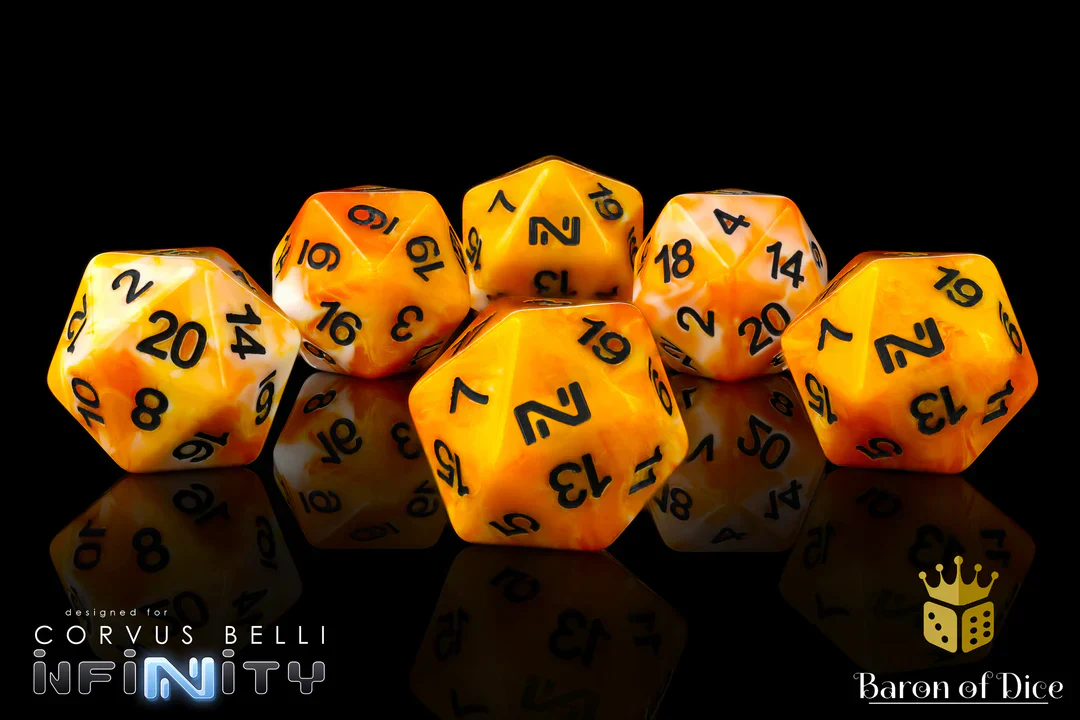 INFINITY: ASIAN GIANT, DICE SET - Image 2