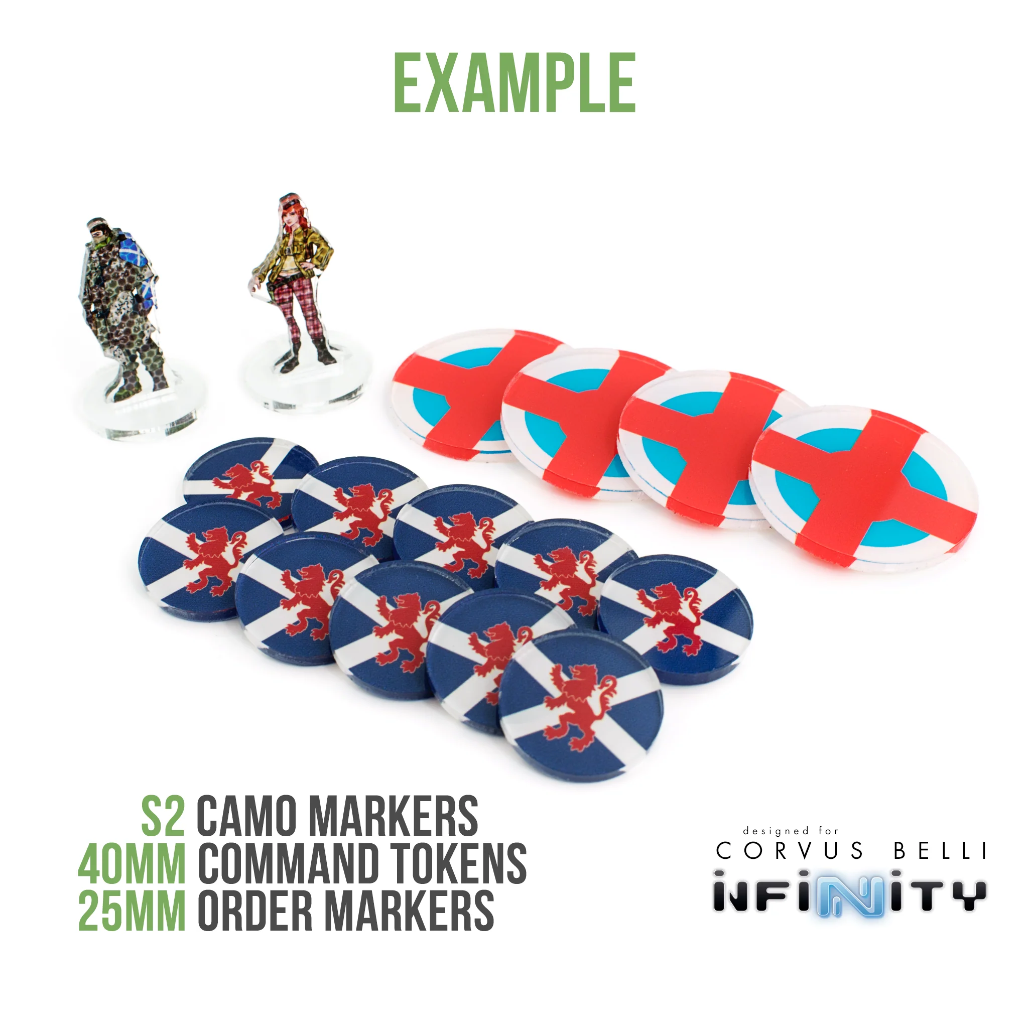 Infinity Faction Command Tokens - Image 2