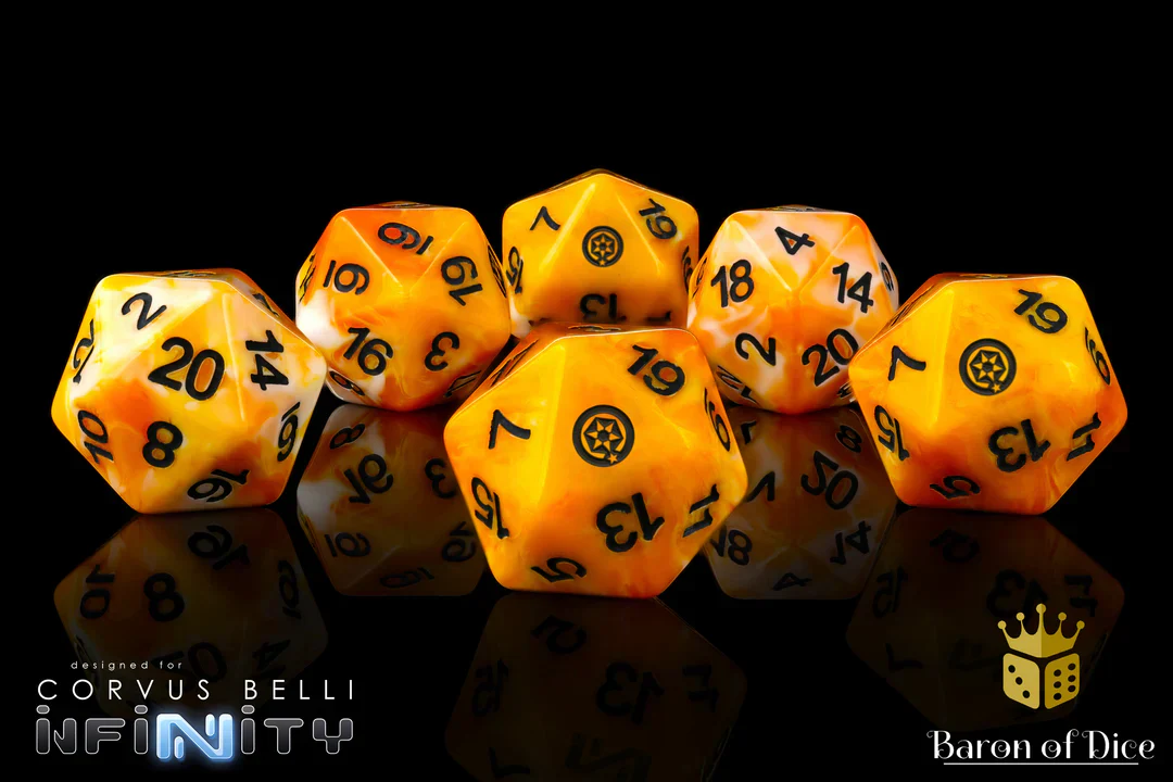 INFINITY: INVINCIBLE ARMY, DICE SET - Image 2