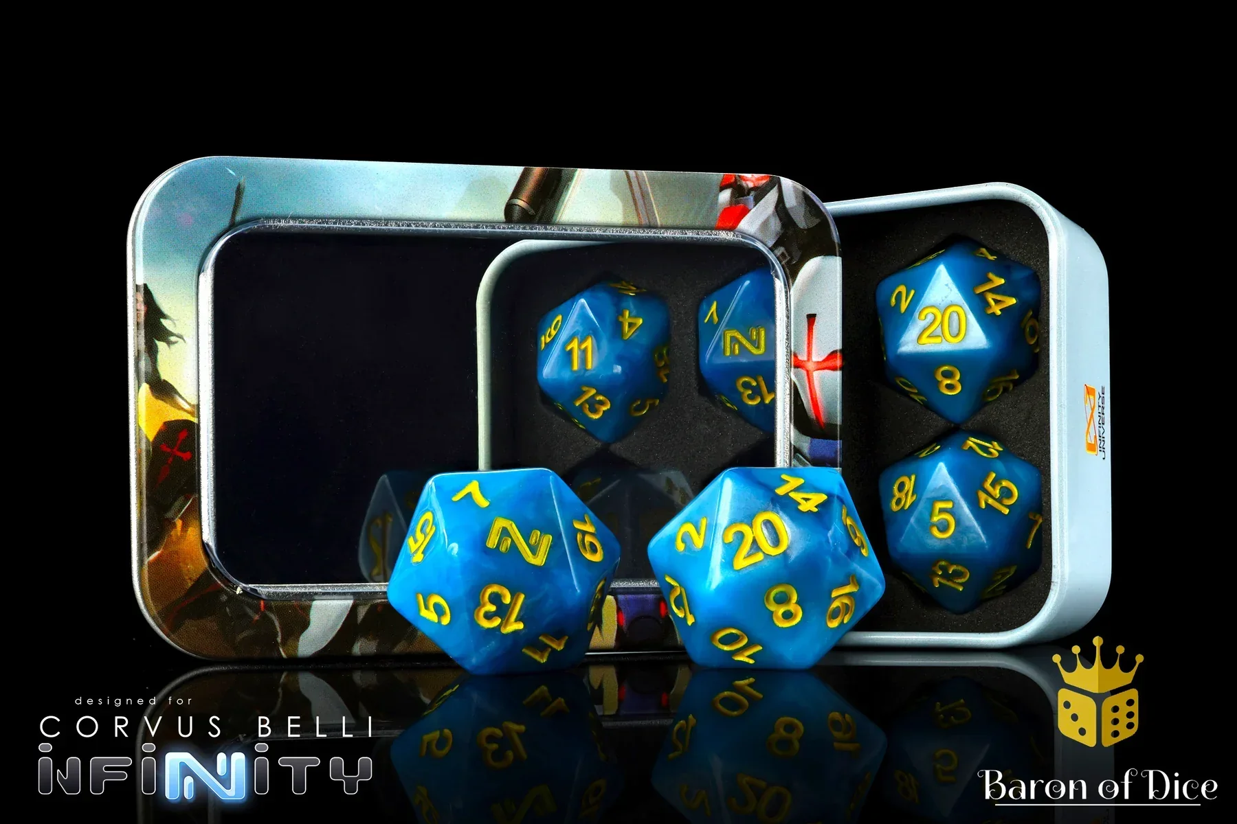 INFINITY: JUDGE & JURY, DICE SET
