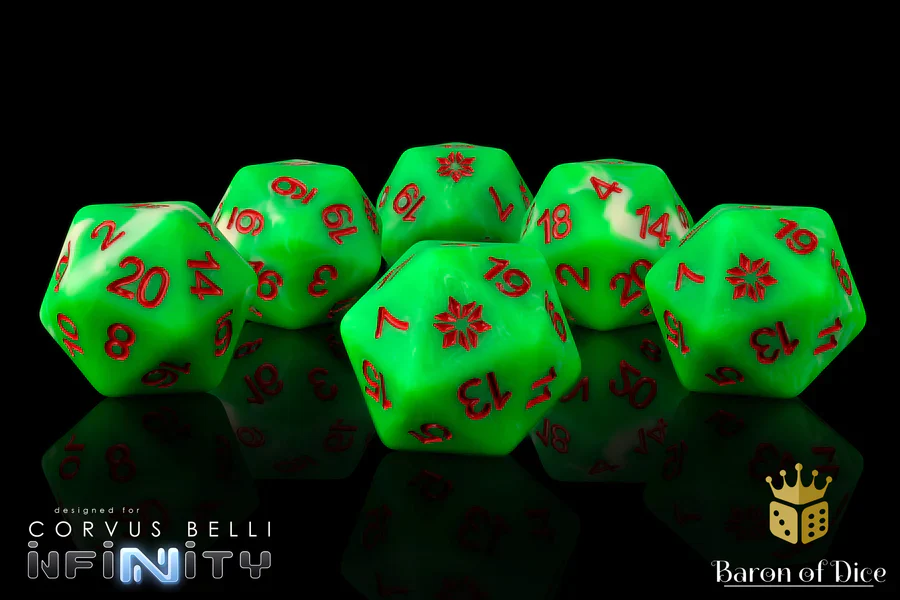 INFINITY: NON-ALIGNED ARMIES (NA2), DICE SET - Image 2
