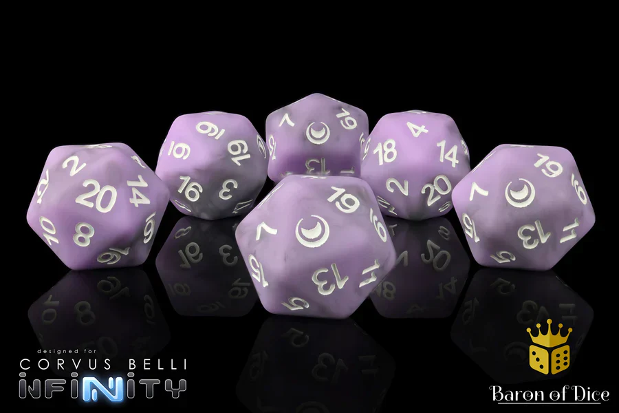 INFINITY: STEEL PHALANX, DICE SET - Image 2