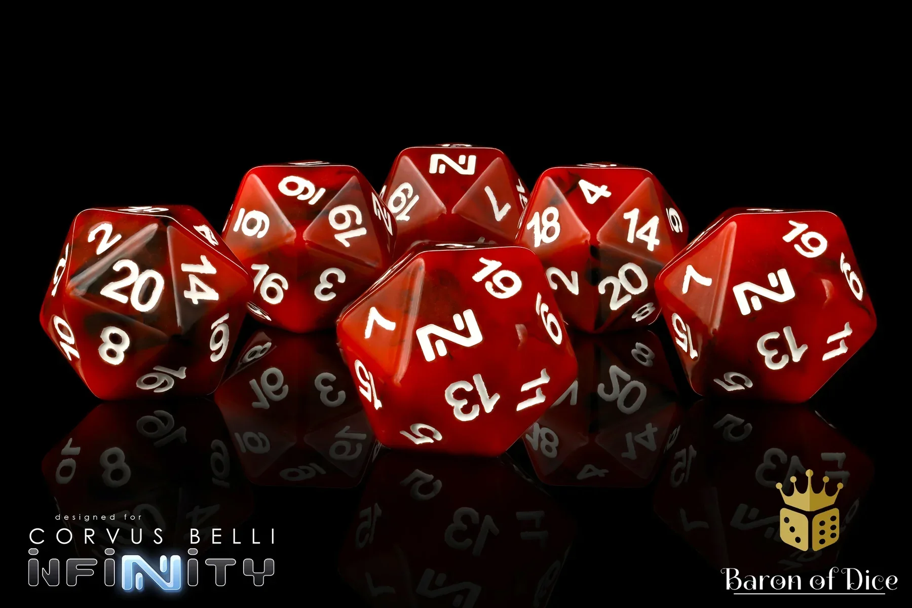 INFINITY: THRICE COALITION, DICE SET - Image 2