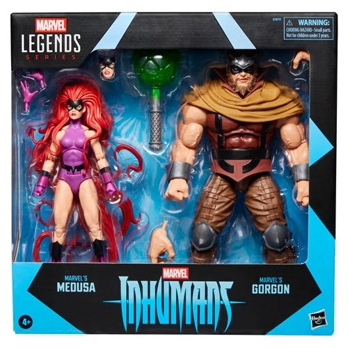 Inhumans Marvel Legends Medusa & Marvel’s Gorgon 6-Inch Action Figures 2-Pack - Image 3
