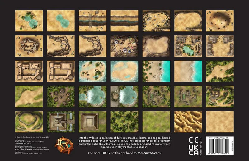 Into the Wilds Battlemap Books: Deserts & Jungles - Image 2