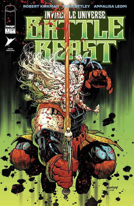 Invincible Universe Battle Beast #1 6th Print Ryan Ottley Variant (03/18/2026) Image