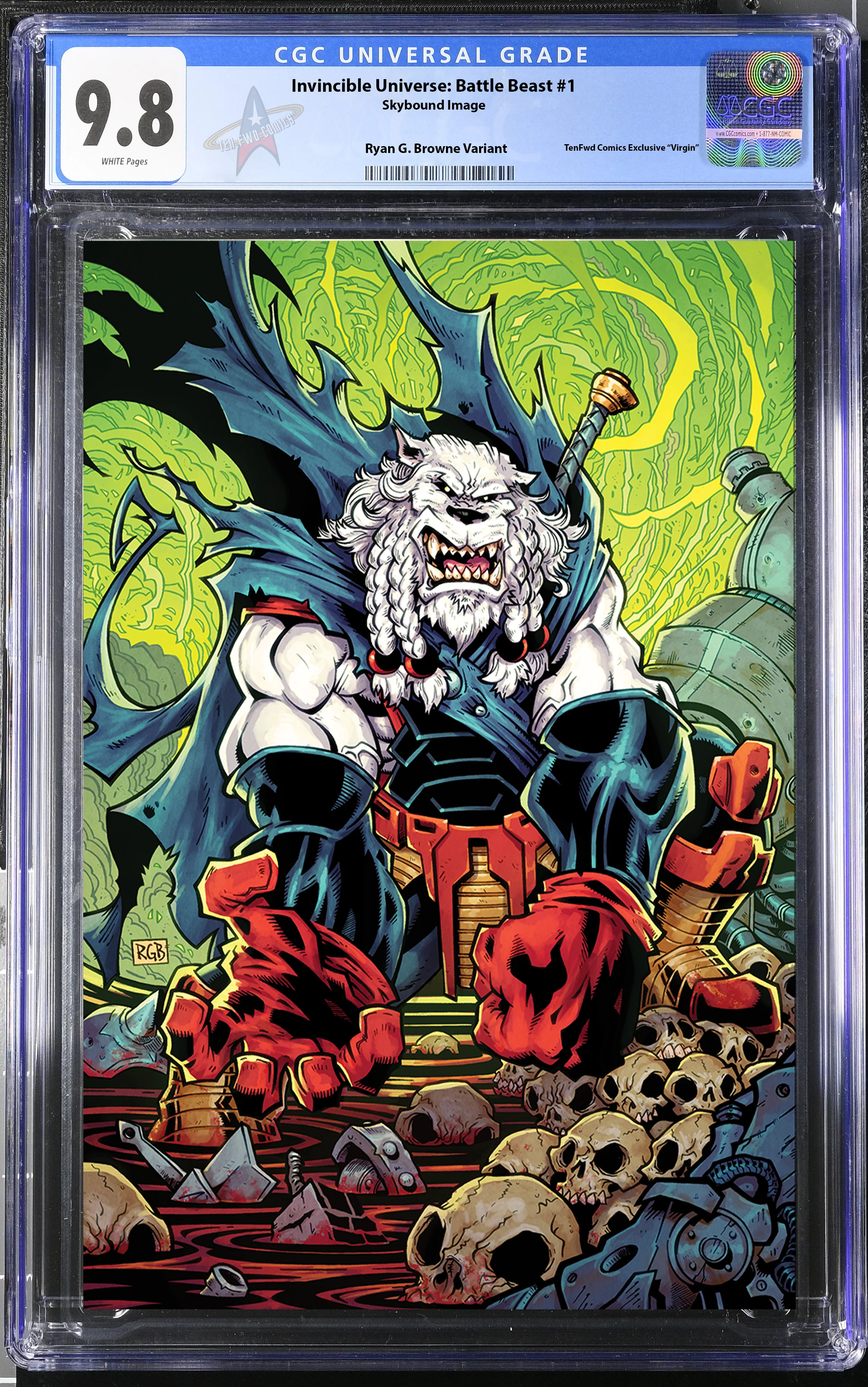 Invincible Universe: Battle Beast #1 Ryan G. Browne TenFwd Comics/Animocity Exclusive - Image 2