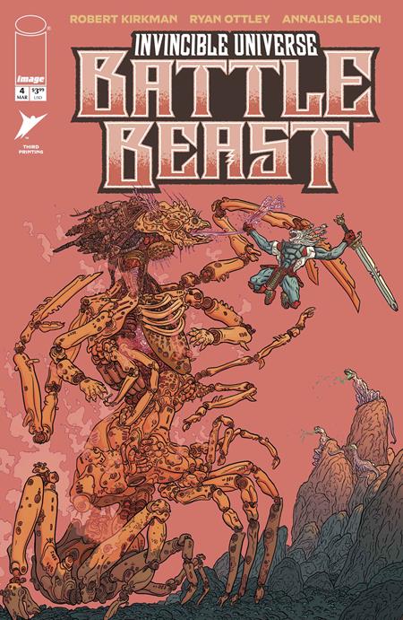 Invincible Universe Battle Beast #4 3rd Print Geoff Darrow Variant (03/18/2026) Image