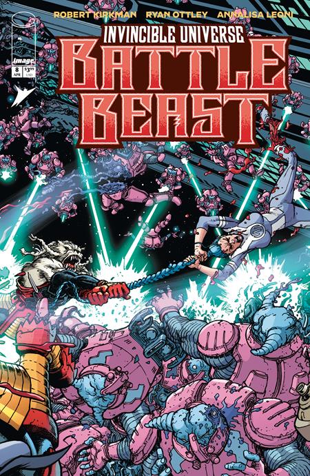 Invincible Universe Battle Beast #8 A1 Cover Set Of 6 1:10 1:25 1:50 1:100 (04/15/2026) Image - Image 4