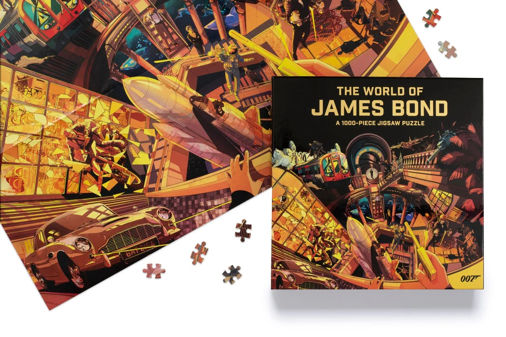 Laurence King Puzzles: Jigsaw Puzzle - 1000 Pieces - The World of - James Bond - Image 4