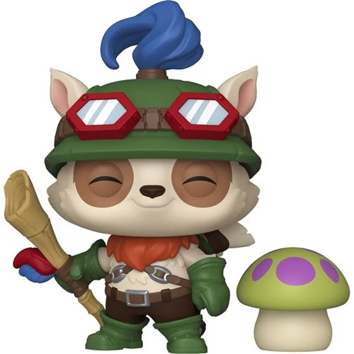 League of Legends Teemo with Mushroom Funko Pop! Vinyl Figure and Buddy #1138 - Image 2