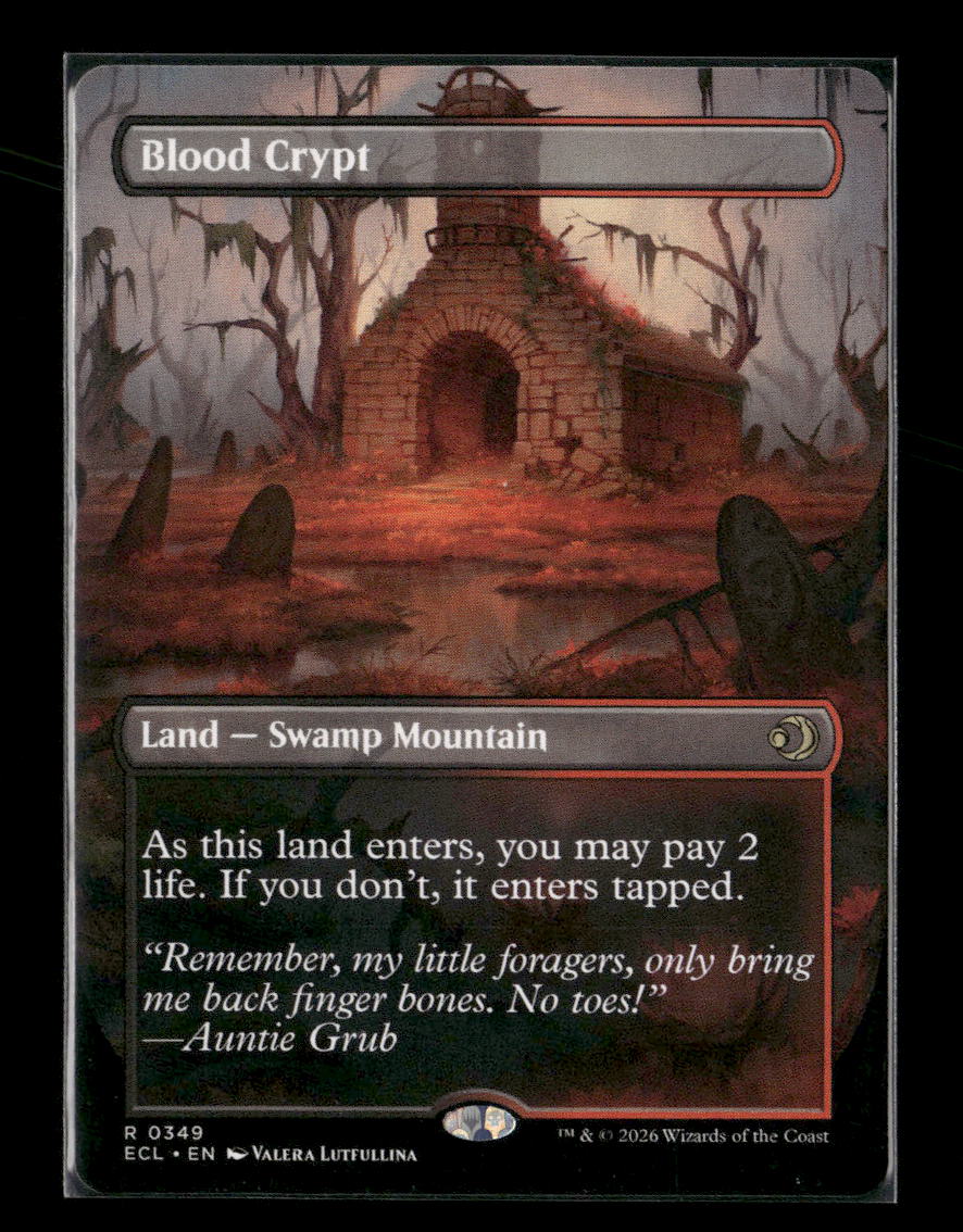 Lorwyn Eclipsed Blood Crypt (Borderless) #349