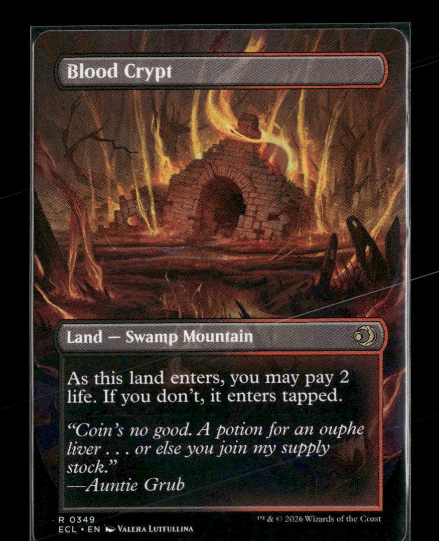 Lorwyn Eclipsed Blood Crypt (Borderless) #349 - Image 2