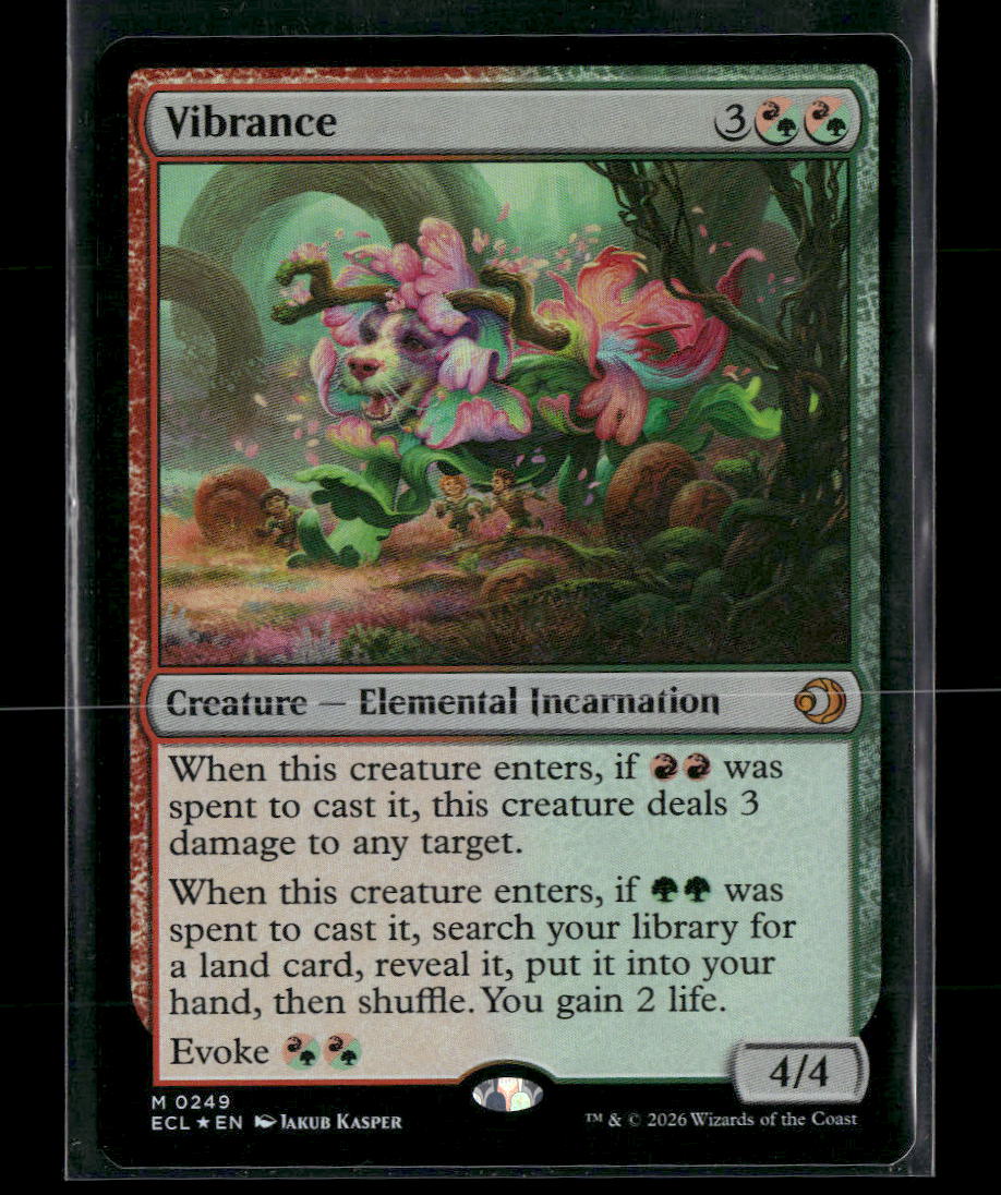 Lorwyn Eclipsed Vibrance Foil #249