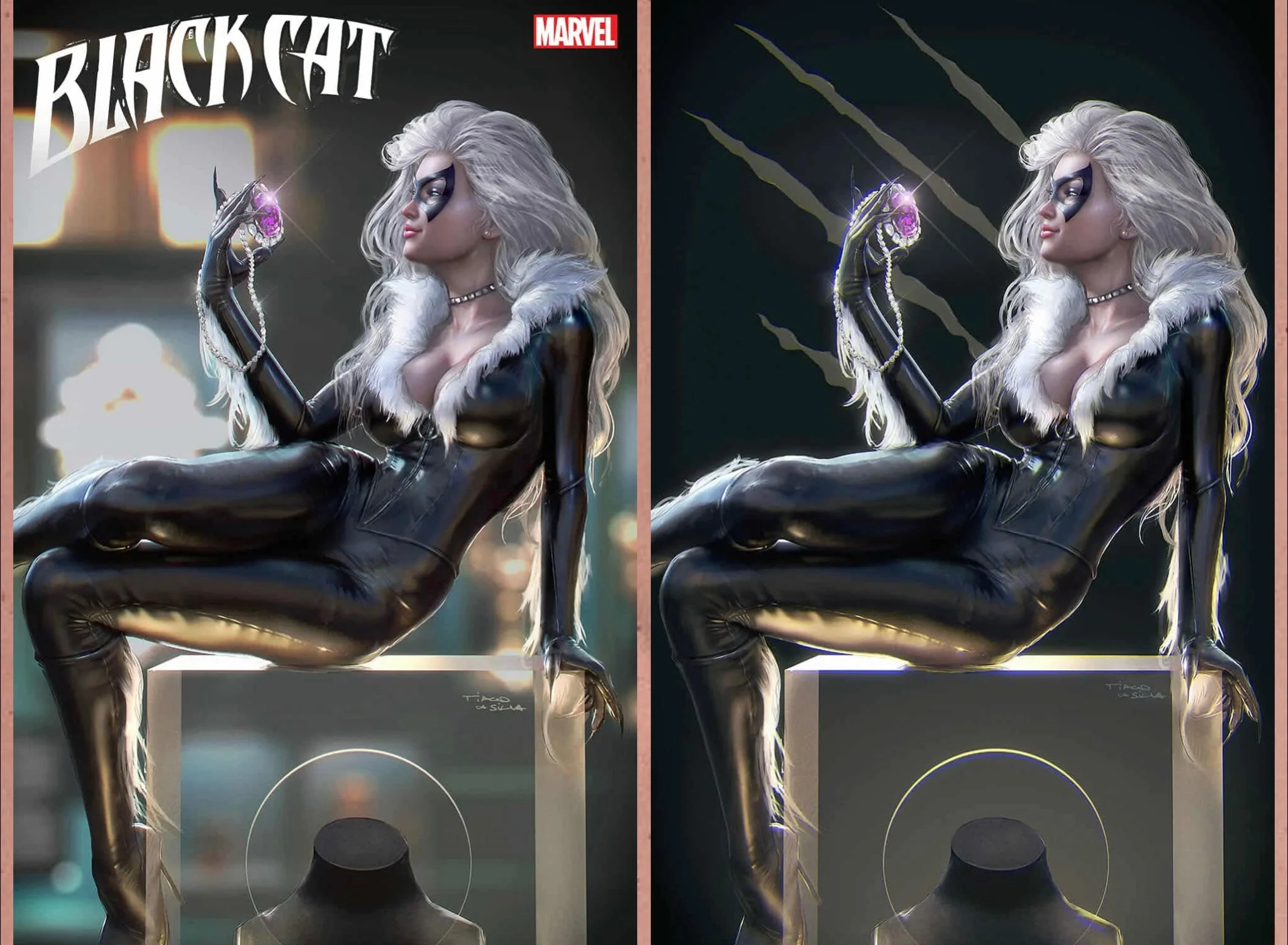 Marvel: Black Cat #1 Tiago Da Silva Exclusive (In Store date) 8/20/2025 - Image 3