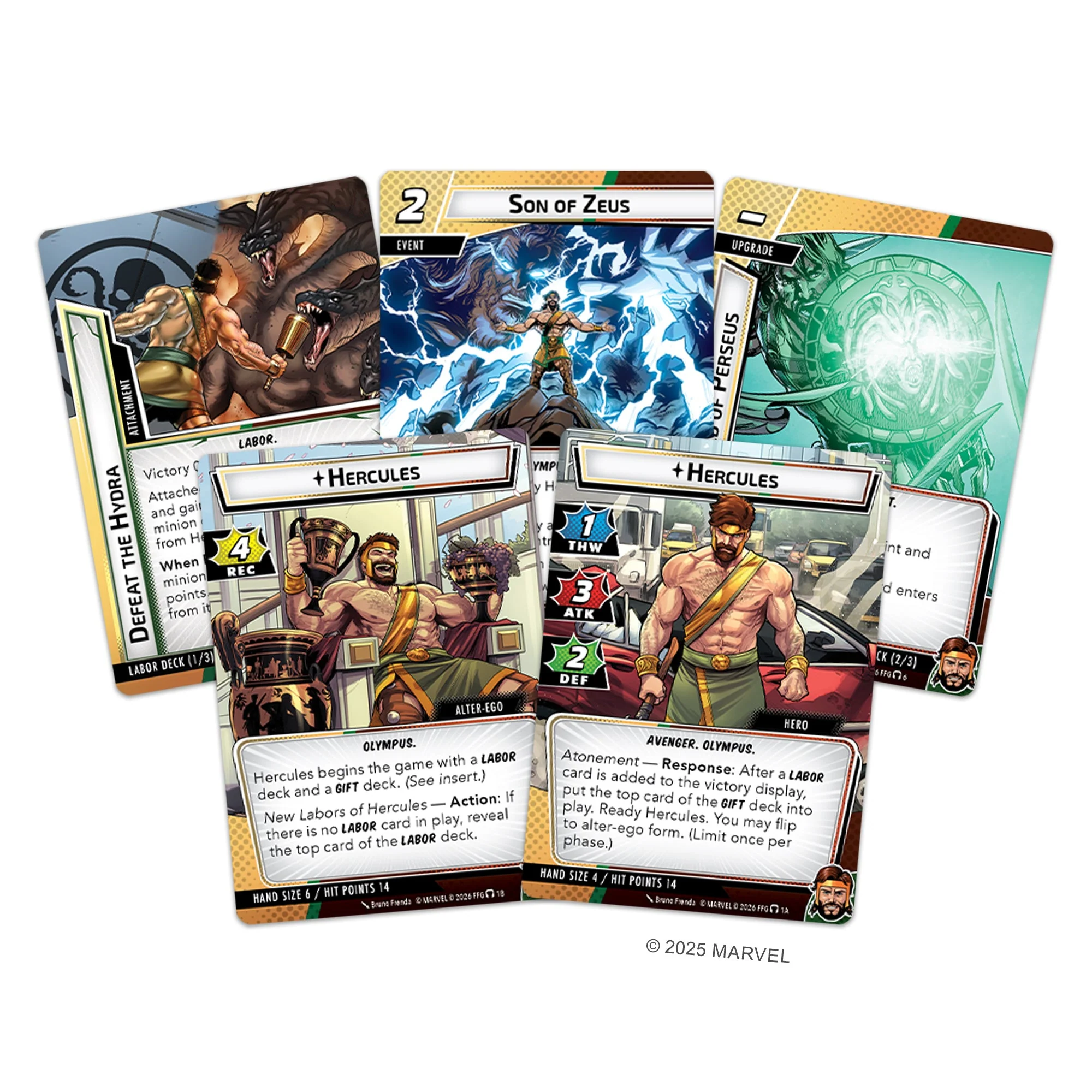 Marvel Champions: The Card Game - Hercules Hero Pack - Image 2