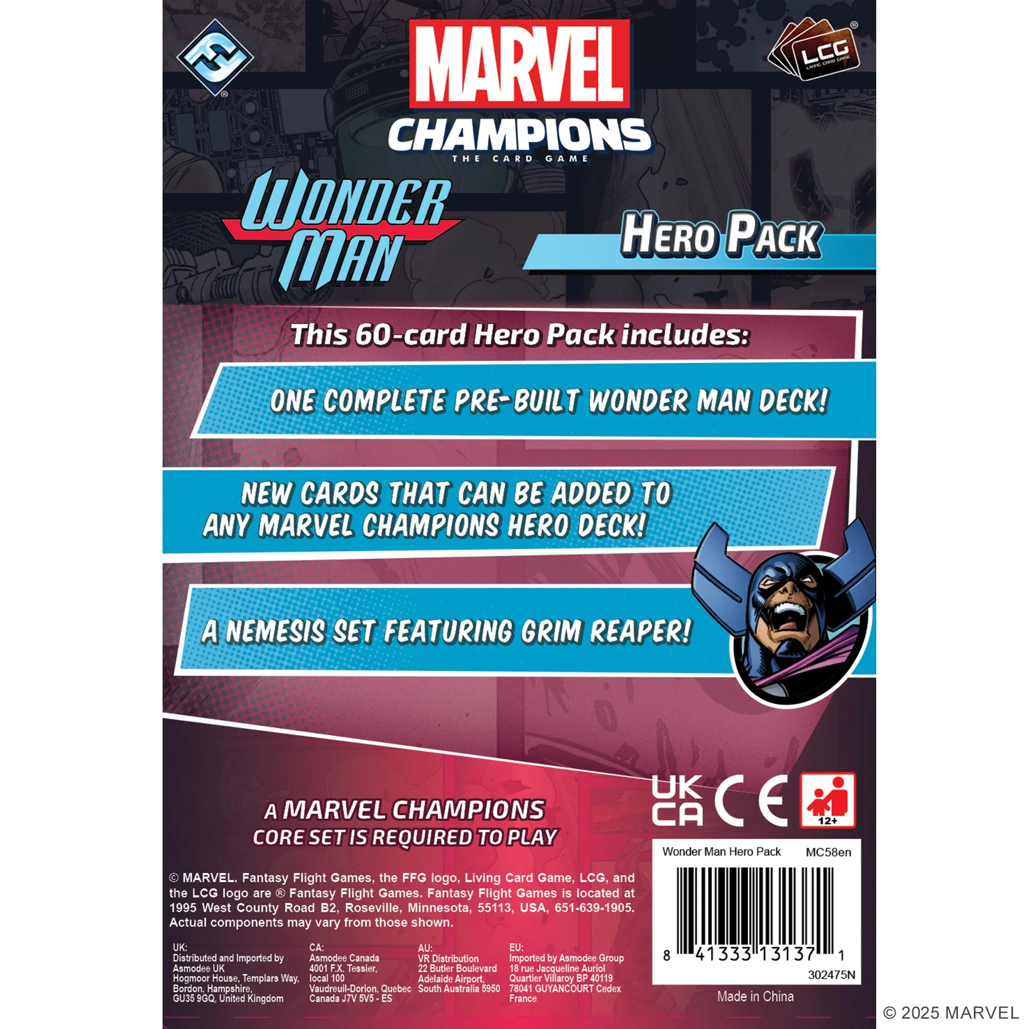 Marvel Champions: The Card Game - Wonder Man Hero Pack - Image 3
