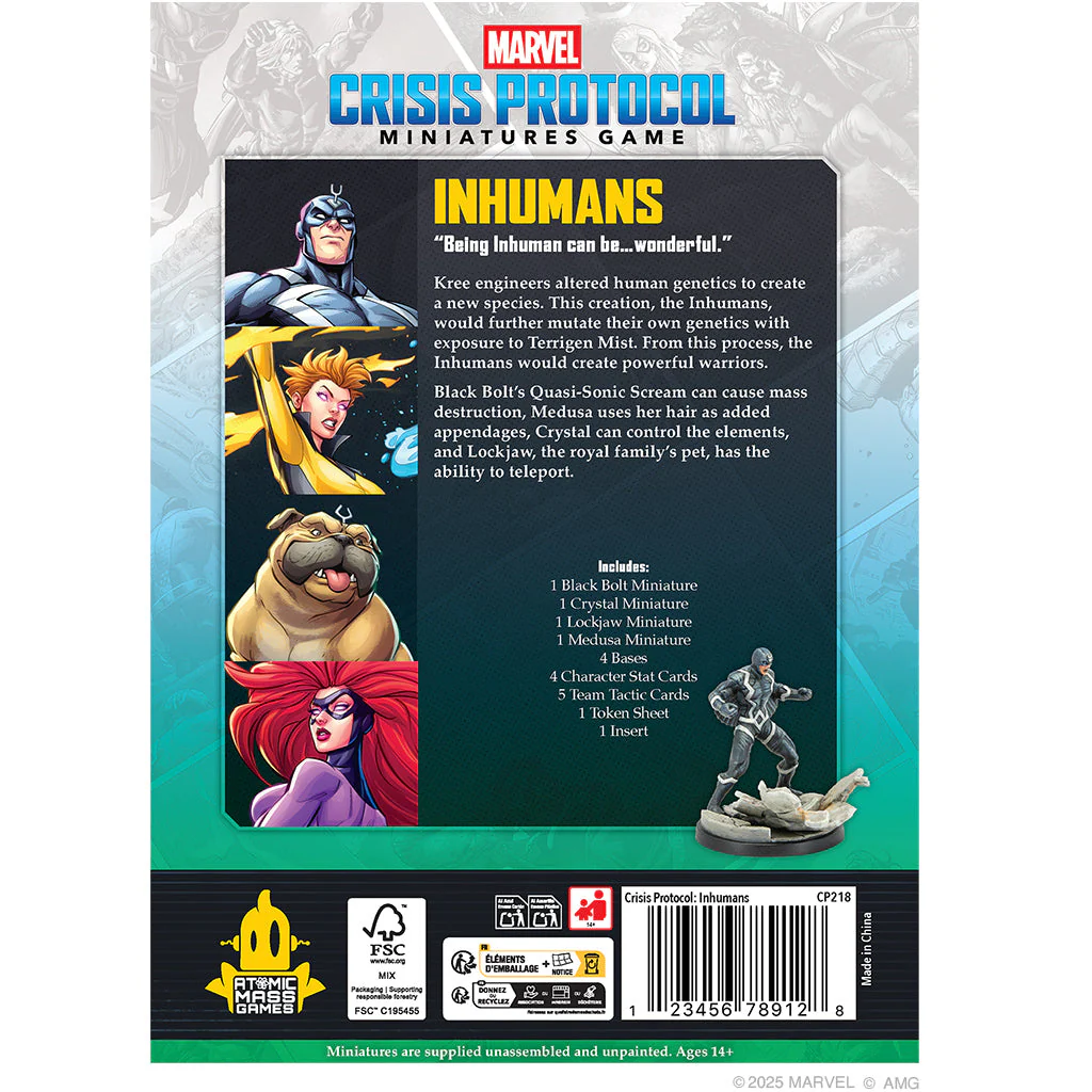 Marvel Crisis Protocol: Inhumans Affiliation Pack - Image 2
