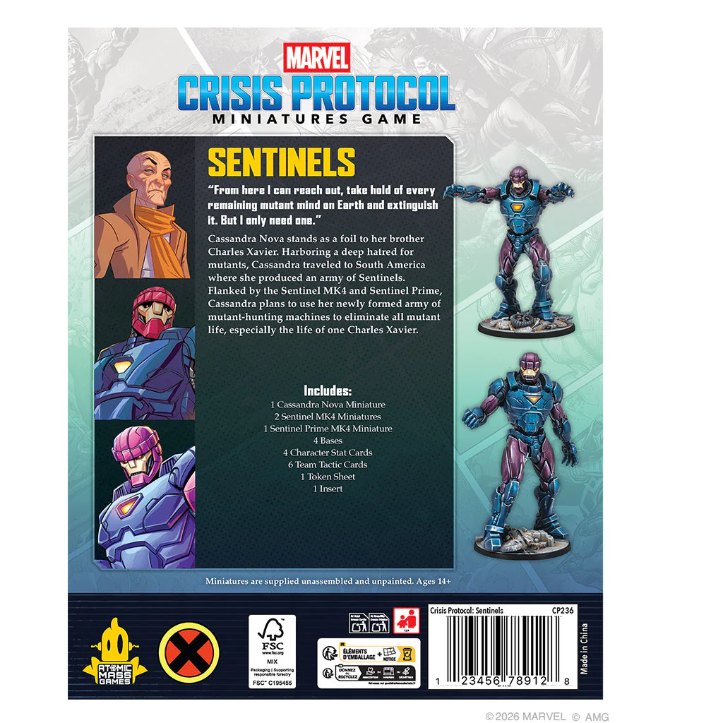 Marvel Crisis Protocol: Sentinels Affiliation Pack - Image 2