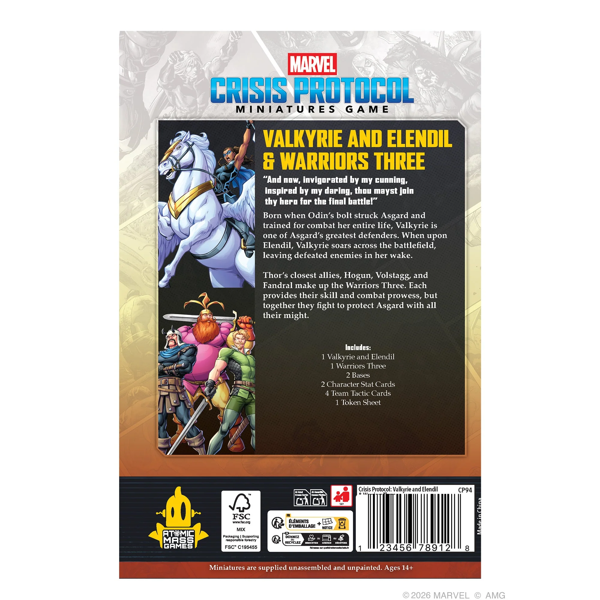 Marvel Crisis Protocol: Valkyrie on Elendil & Warriors Three - Image 2
