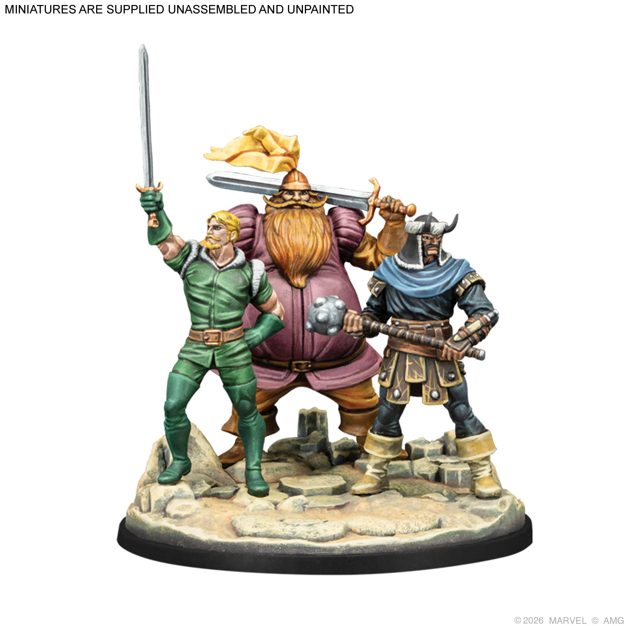 Marvel Crisis Protocol: Valkyrie on Elendil & Warriors Three - Image 4