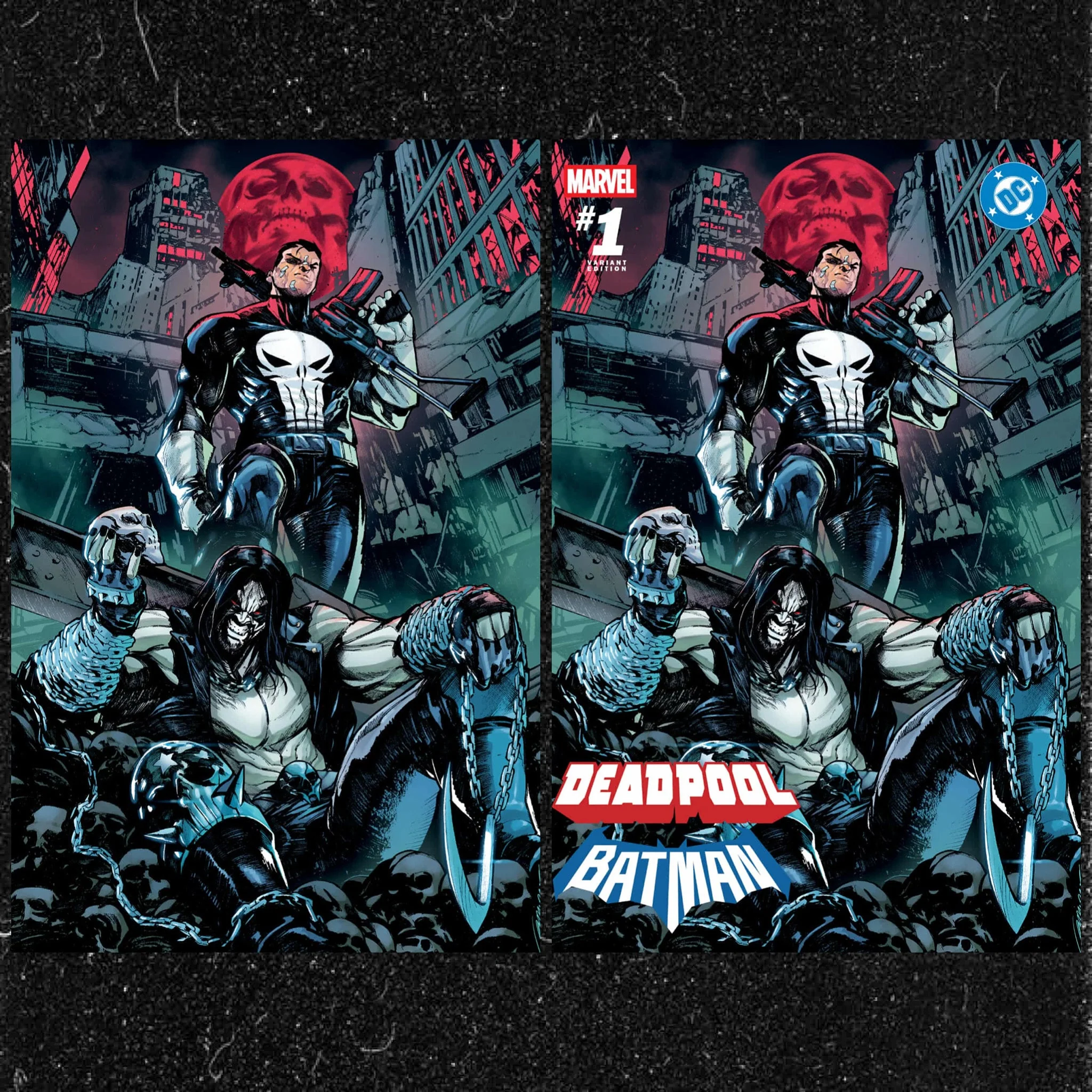 MARVEL/DC: DEADPOOL/BATMAN #1 Alessandro Cappuccio EXCLUSIVE
