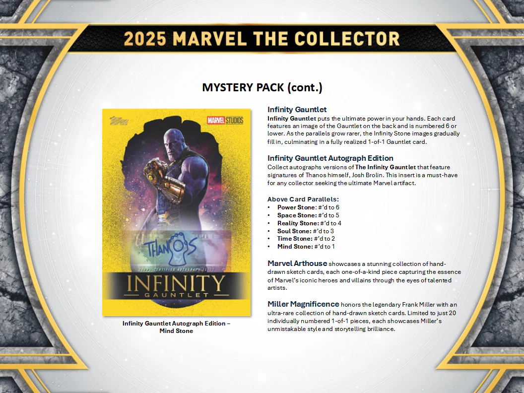 Marvel Trading Cards Topps The Collector Hobby Box (02/04/2026) - Image 7
