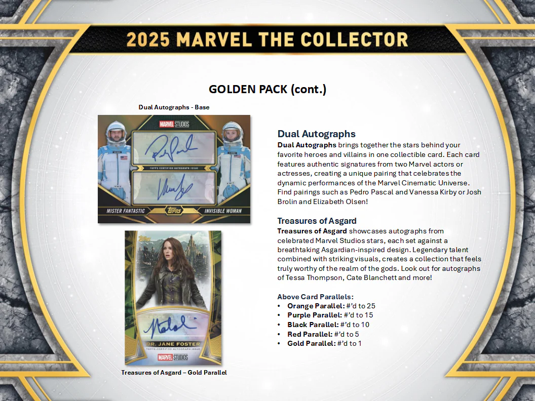 Marvel Trading Cards Topps The Collector Hobby Box (02/04/2026) - Image 9