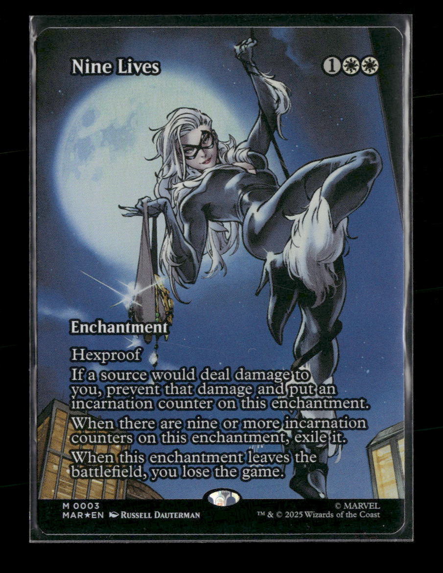 Marvel Universe Eternal-Legal Nine Lives (Borderless) Foil #3