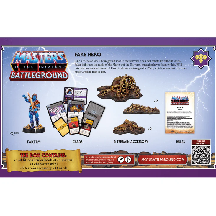 Masters of the Universe: Battleground - Wave 9 - Faker Pake, Evil Warriors Faction - Image 4