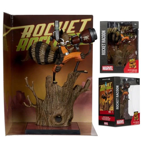 McFarlane Toys Marvel Collection  1:6 Scale Posed Figure with Comic - Select Figure(s) - Image 7