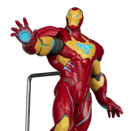 McFarlane Toys Marvel Rivals Iron Man 1:6 Scale Posed Figure with Scene and Comic - Image 5