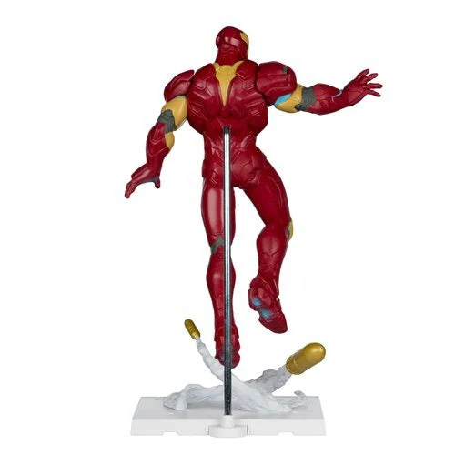 McFarlane Toys Marvel Rivals Iron Man 1:6 Scale Posed Figure with Scene and Comic - Image 6