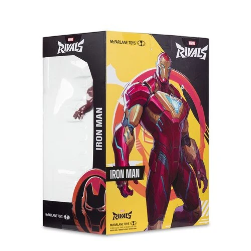 McFarlane Toys Marvel Rivals Iron Man 1:6 Scale Posed Figure with Scene and Comic - Image 8