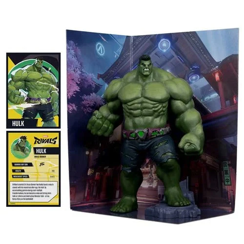 McFarlane Toys Marvel Rivals The Hulk 1:6 Scale Posed Figure with Scene and Comic - Image 10