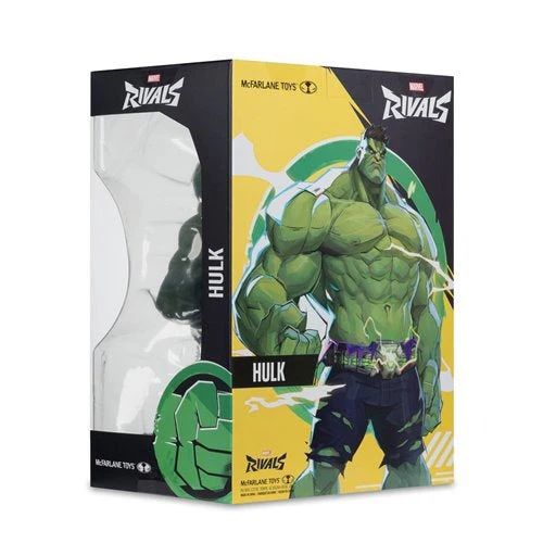 McFarlane Toys Marvel Rivals The Hulk 1:6 Scale Posed Figure with Scene and Comic - Image 8