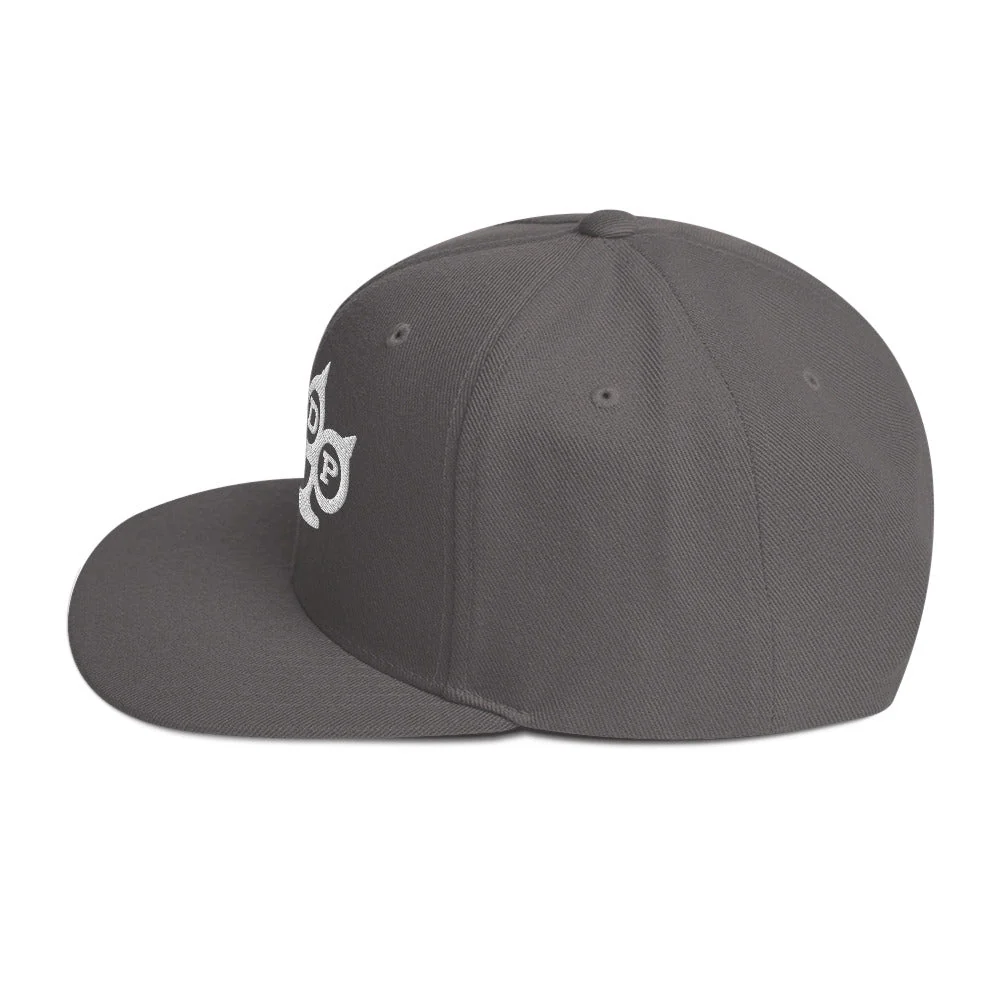 Five Finger Death Punch Grey Knuckles Embroidered Snapback Hat [Apparel] - Image 3