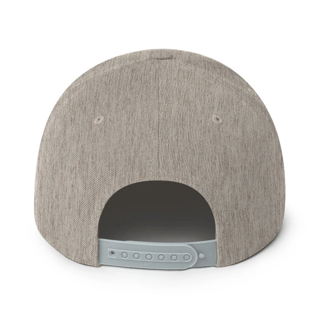 Ghost Logo Embroidered Snapback Hat [Hat] - Image 2