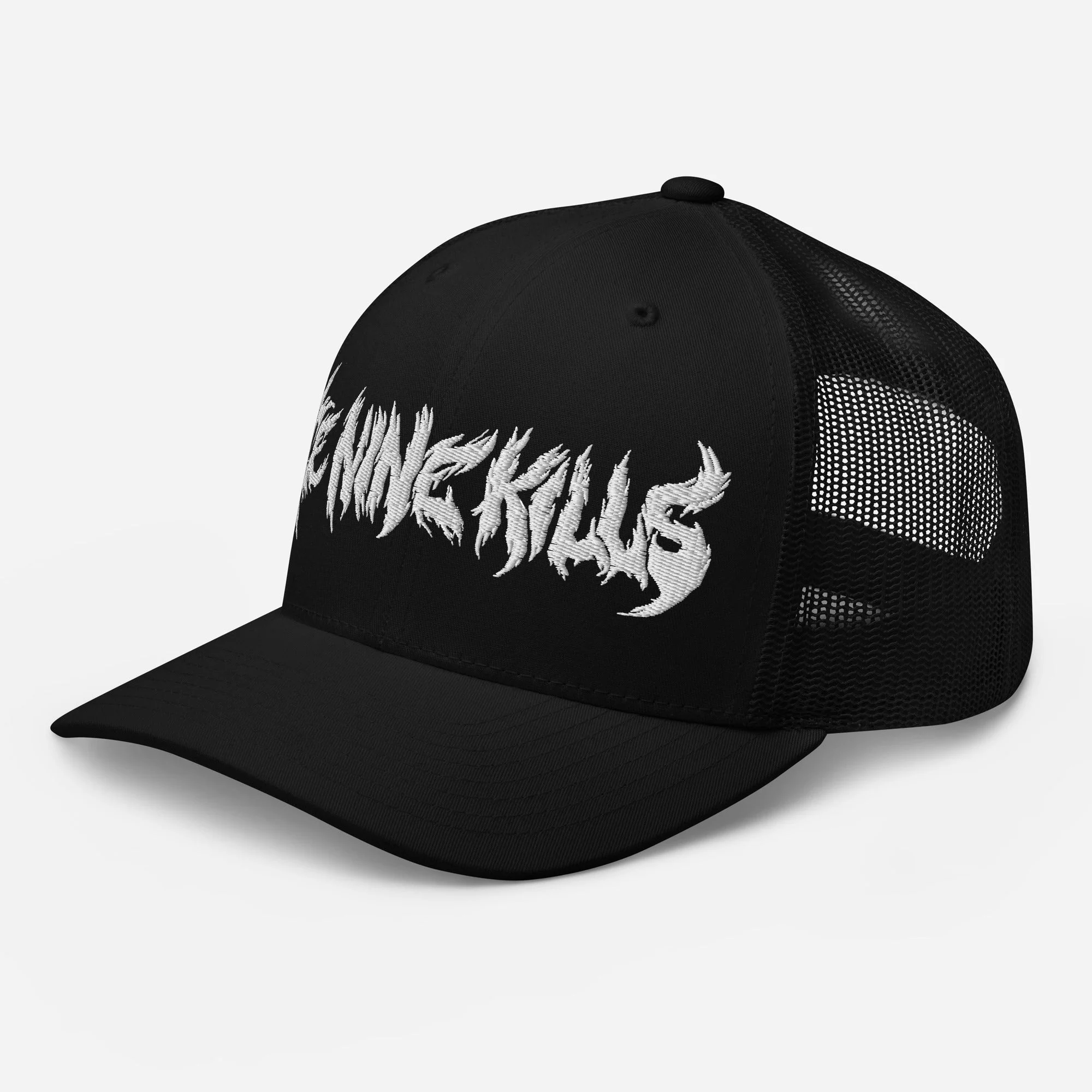 Ice Nine Kills Drip Logo Embroidered Trucker Hat [Apparel] - Image 4