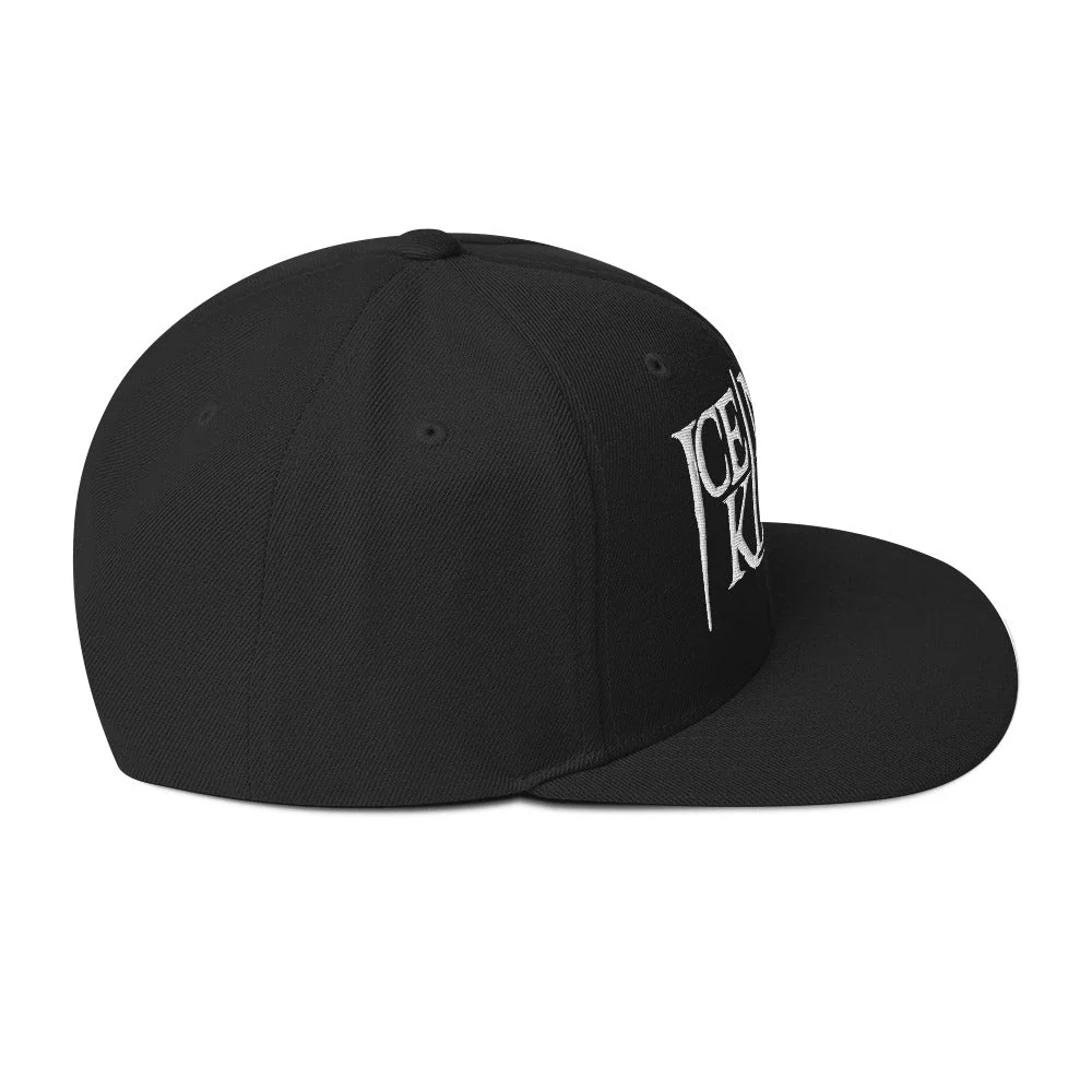 Ice Nine Kills Knife Logo Embroidered Snapback Hat [Apparel] - Image 4